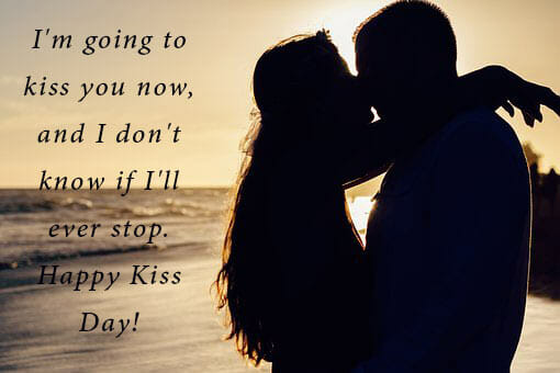 kiss day images with quotes