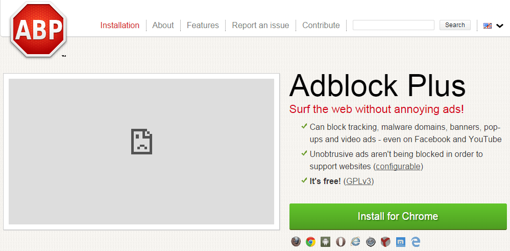 ad blocker free download windows xp