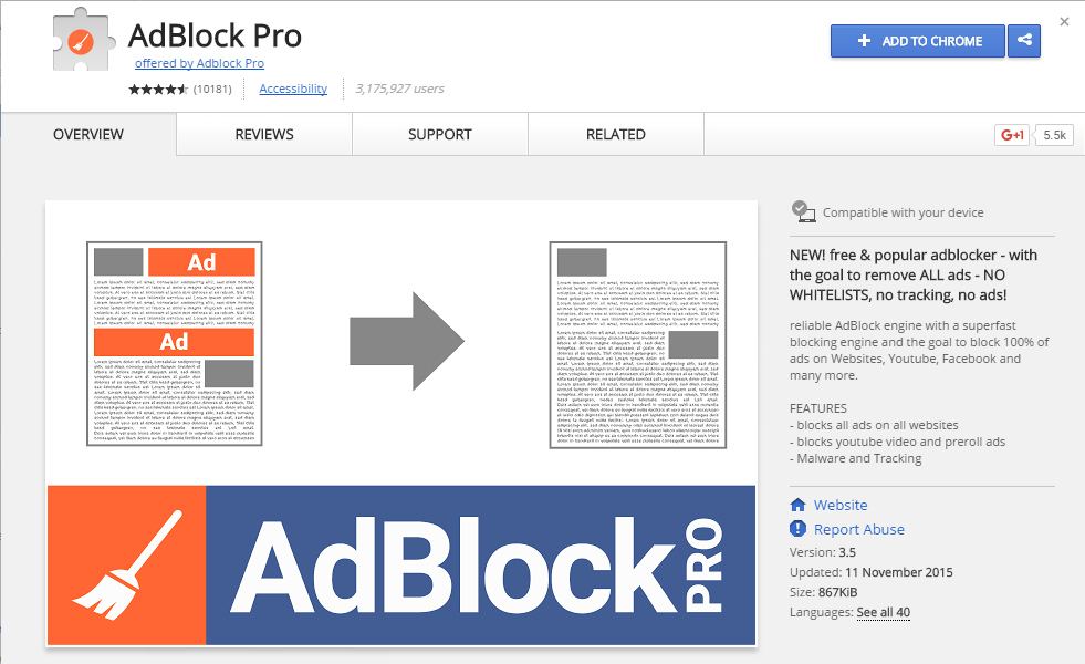 Adblock pro