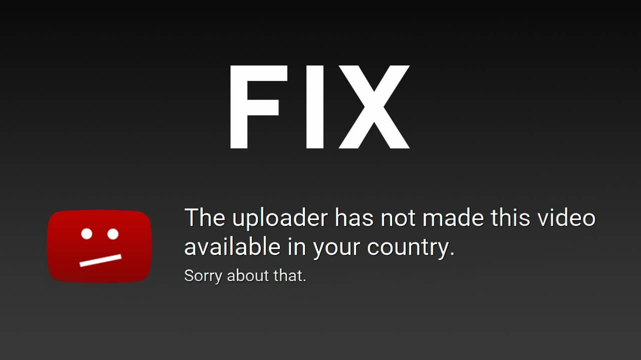 This Video is not available in your country