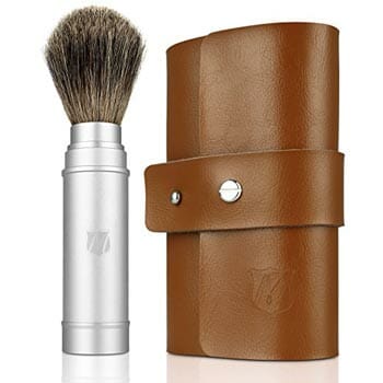 Miusco Badger Hair Shaving Brush Travel Kit