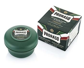 Proraso Shaving Soap in a Bowl for Refreshing and Toning