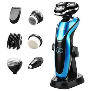 Ceenwes Electric 7 in 1 Body Hair Trimmer for Men and Women
