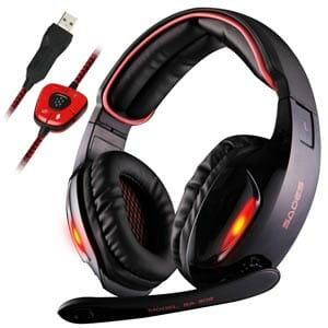 Sades SA902 7.1 Surround Sound Gaming Headset