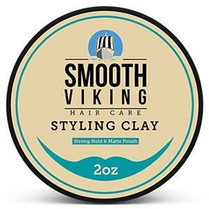 Smooth Viking Hair Styling Clay for Men