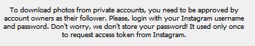 Login Credentials Saved